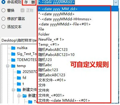 多文件多格式文件批量重命名工具 Renamer v1.2的第1张图片